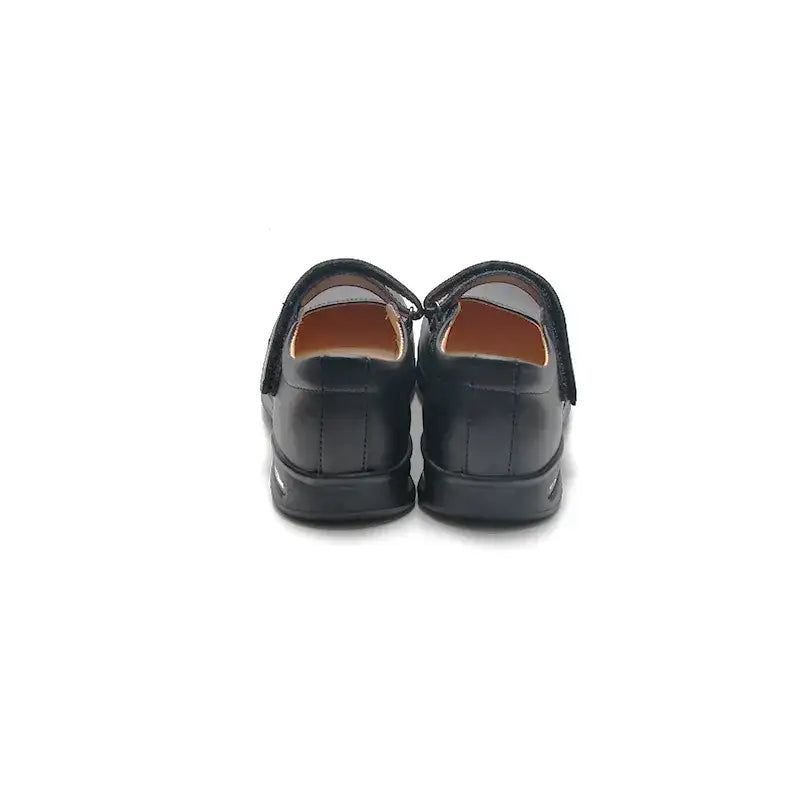 Girls Black School Shoes BBL0051(Children and adults)