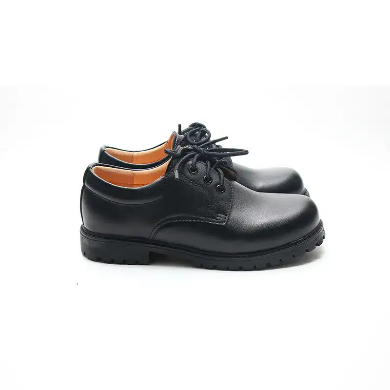 Leather black school shoes BBL0052(Children and adults)